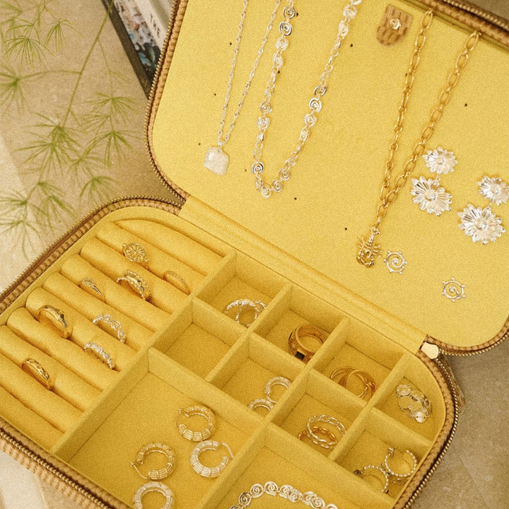 Daisy Rattan Large Jewellery Case - MococoDaisy LondonJC135056104137543Accessories