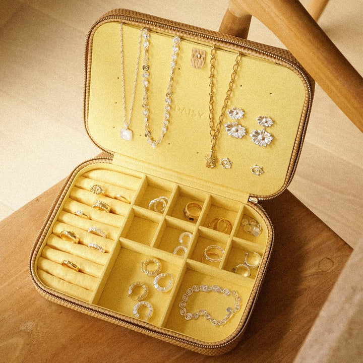 Daisy Rattan Large Jewellery Case - MococoDaisy LondonJC135056104137543Accessories