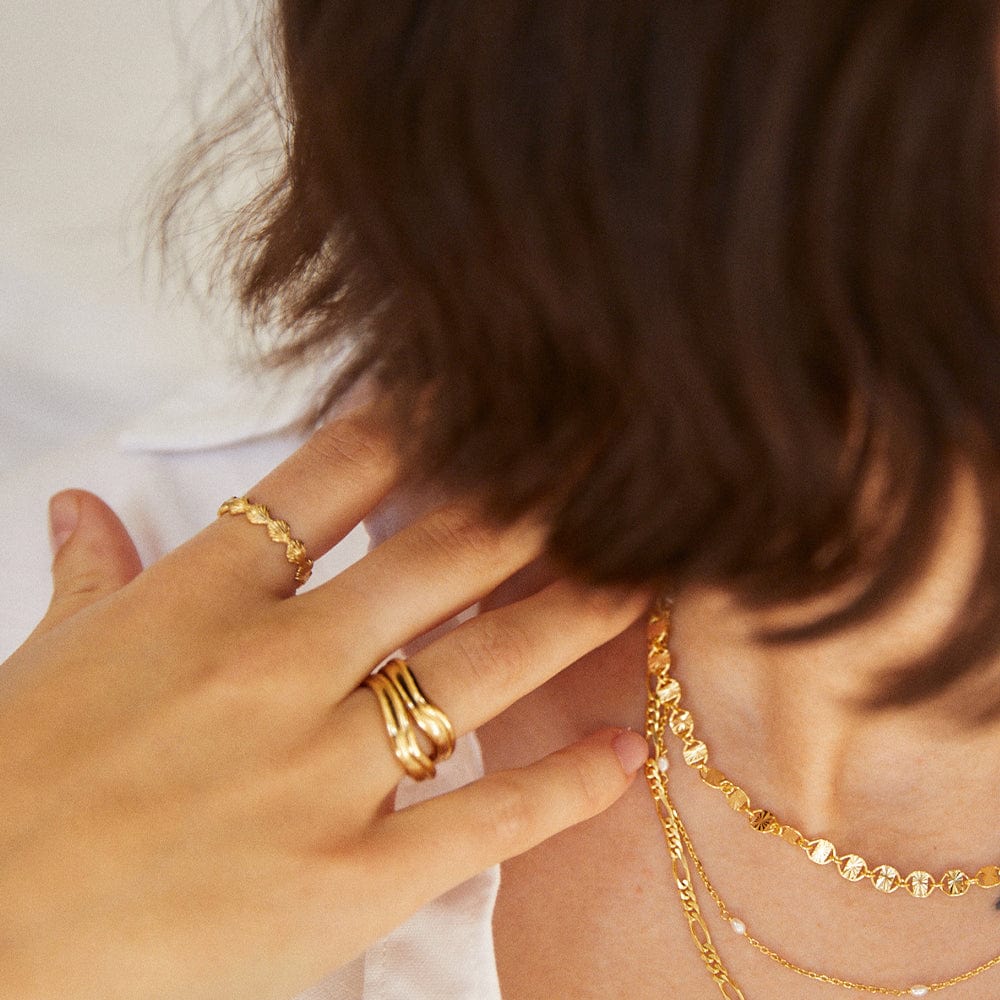 Daisy Shell Stacking Ring - MococoDaisy LondonSSR03_GP_XS5056104108826Rings