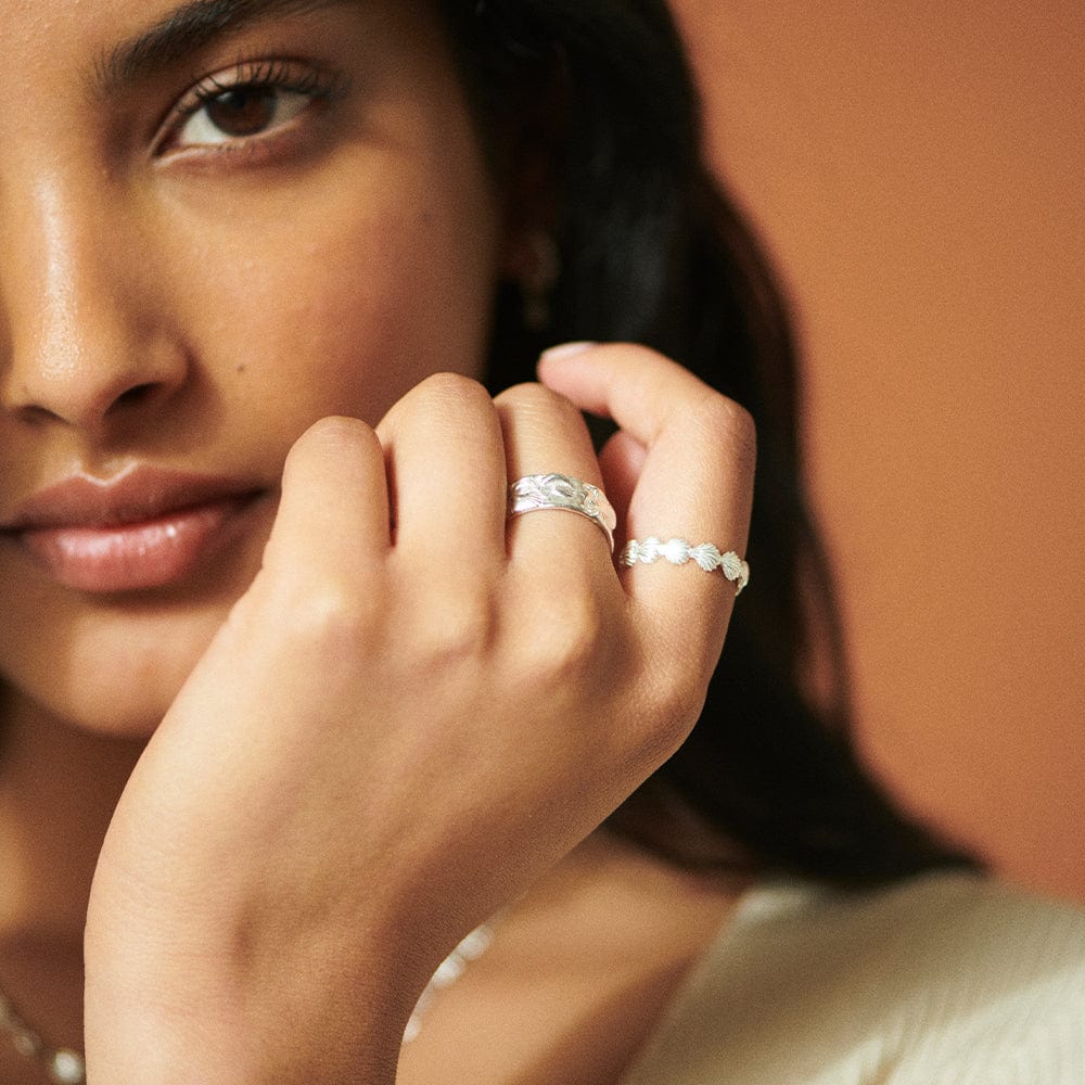 Daisy Shell Stacking Ring - MococoDaisy LondonSSR03_GP_XS5056104108826Rings