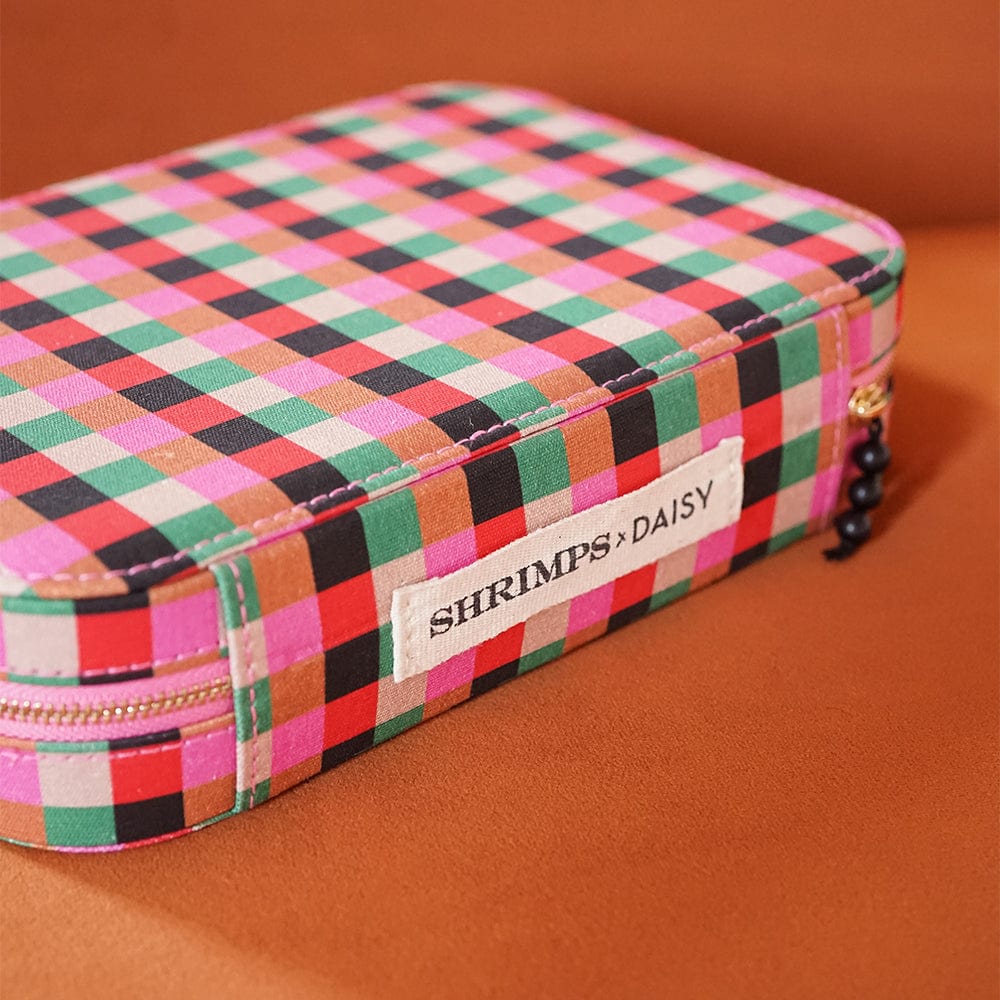 Daisy Shrimps Large Pink Jewellery Case - MococoDaisy LondonJC085056104133590Accessories