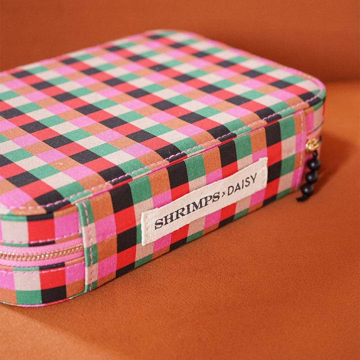 Daisy Shrimps Large Pink Jewellery Case - MococoDaisy LondonJC085056104133590Accessories