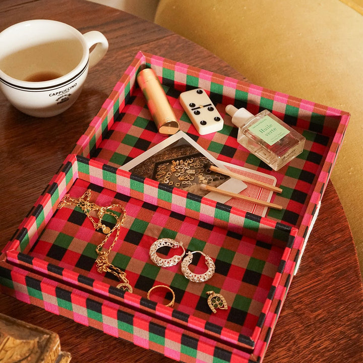 Daisy Shrimps Pink Trinket Tray - MococoDaisy LondonJC010Jewellery Case