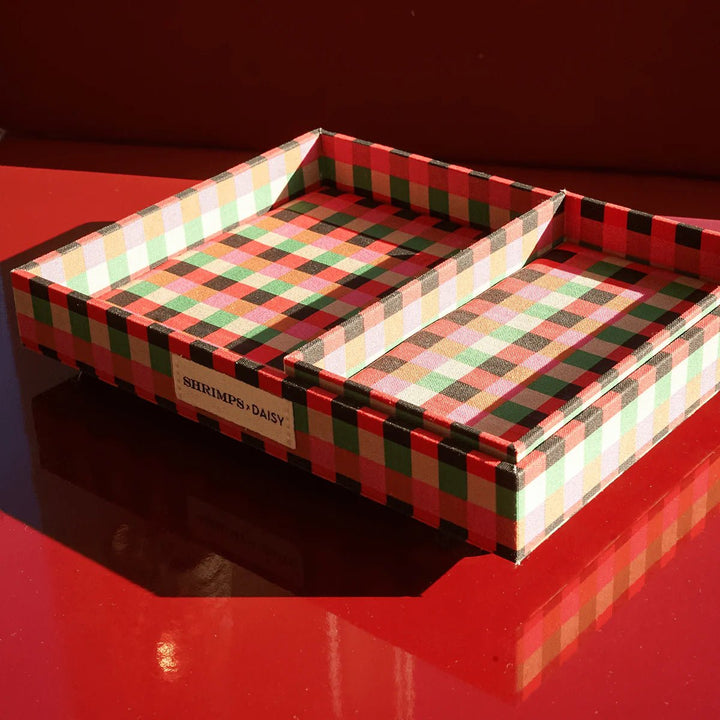 Daisy Shrimps Pink Trinket Tray - MococoDaisy LondonJC010Jewellery Case