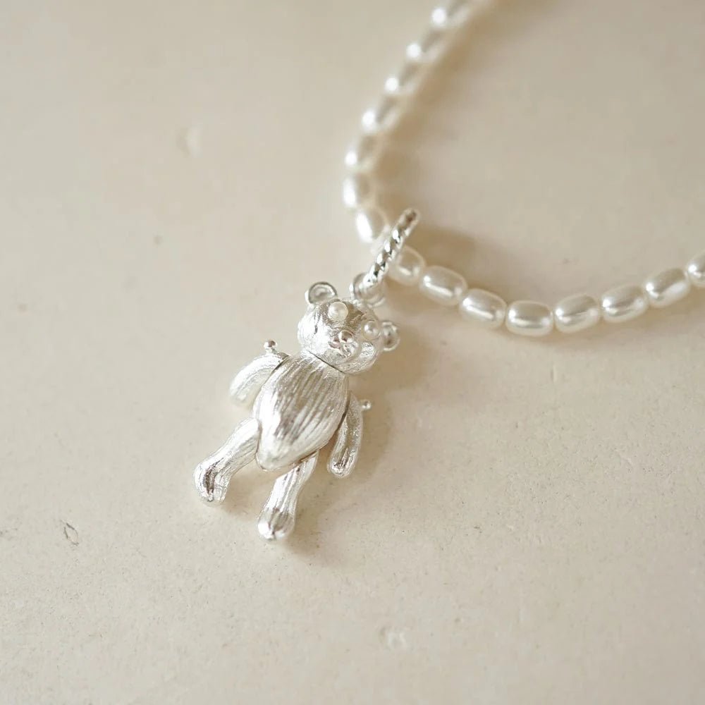 Daisy Silver Shrimps Teddy Bear Charm - MococoDaisy LondonSHC005_SLVCharms