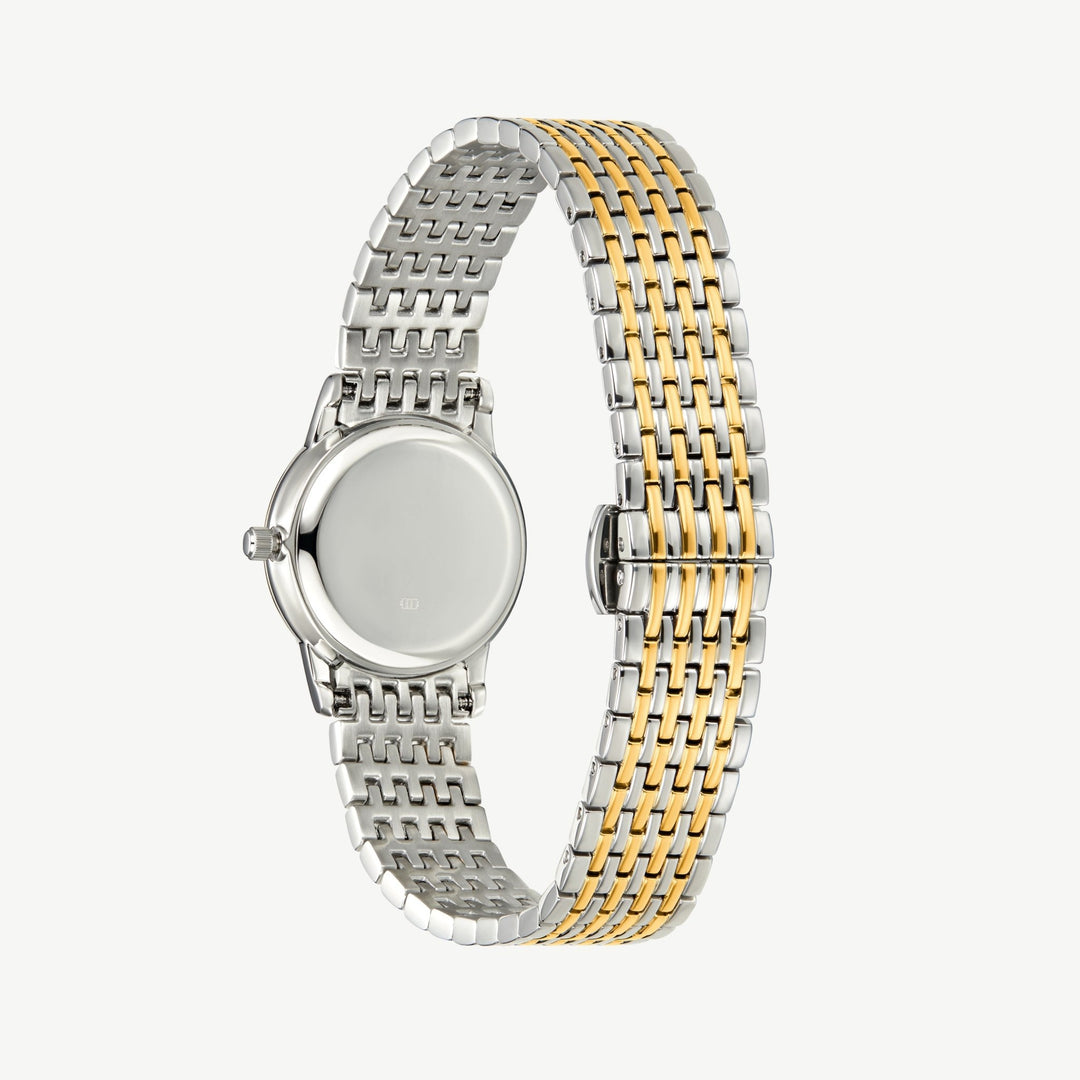 D.Louise Gold Classic Link Round Japanese Quartz Watch - MococoD.LouiseNAW-025061094522682Watches and Accessories