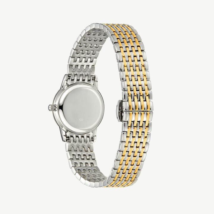 D.Louise Gold Classic Link Round Japanese Quartz Watch - MococoD.LouiseNAW-025061094522682Watches and Accessories