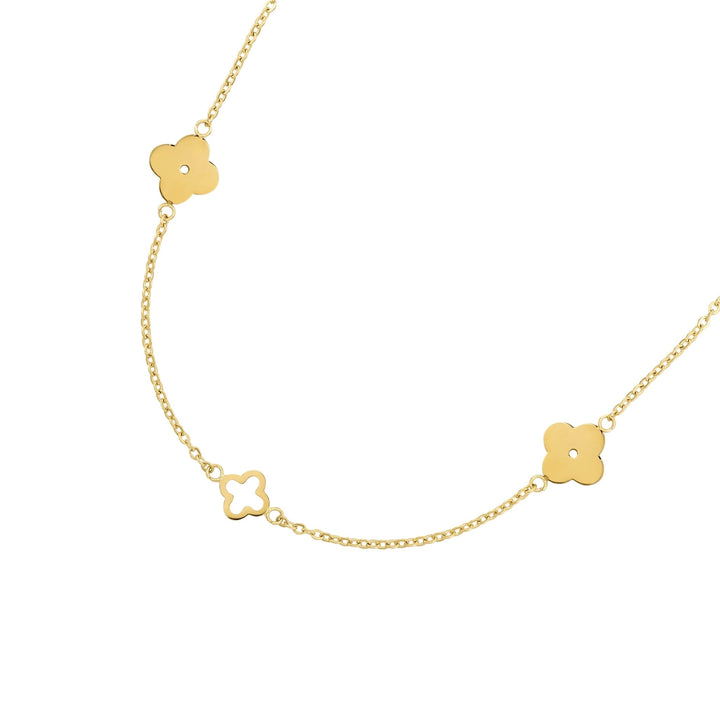 D.Louise Gold Clover Necklace - MococoD.LouiseSKN-355060915008152Necklaces