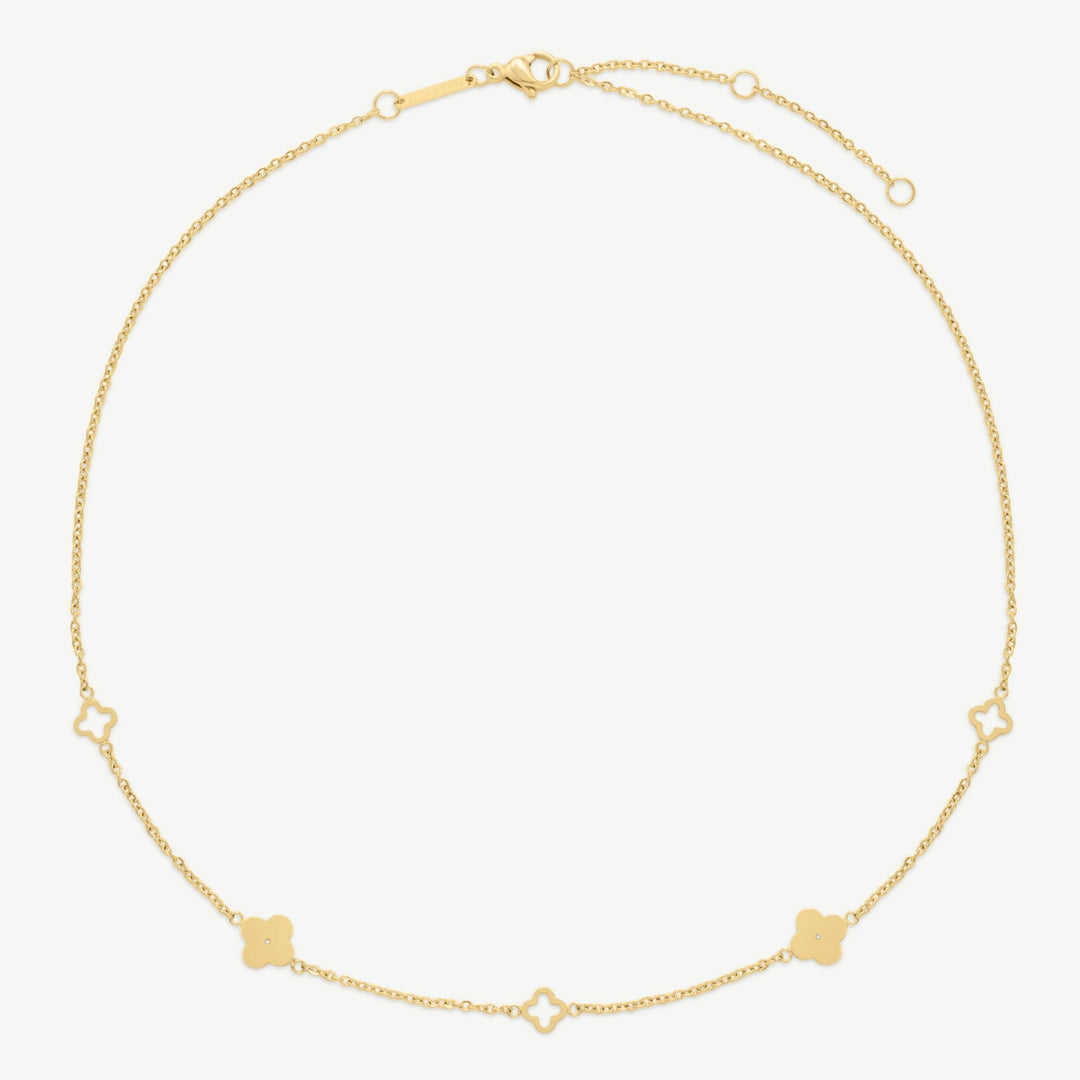 D.Louise Gold Clover Necklace - MococoD.LouiseSKN-355060915008152Necklaces