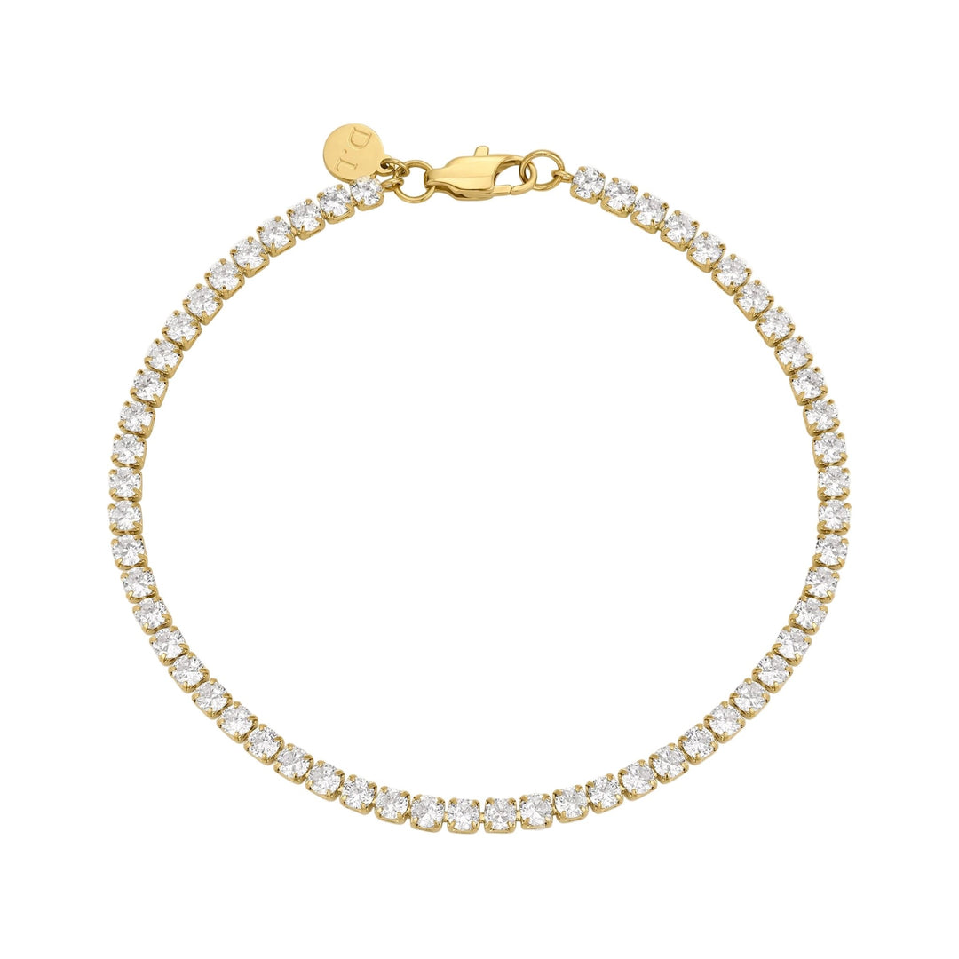 D.Louise Gold Cubic Zirconia Tennis Bracelet - MococoD.LouiseGB-043-165060915003829Bracelets