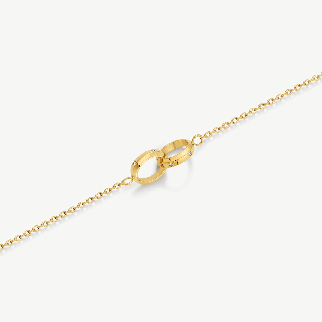 D.Louise Gold Eternity Linked Bracelet - MococoD.LouiseYBB-045060915009029Bracelets