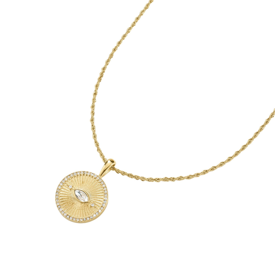 D.Louise Gold Evil Eye Talisman Necklace - MococoD.LouiseSKN-715061094522088Necklaces