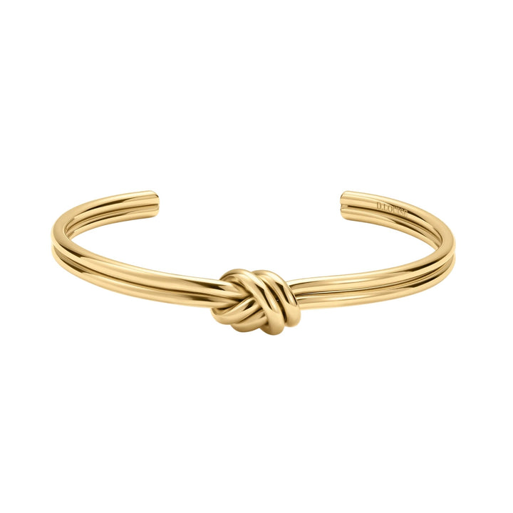 D.Louise Gold Knot Bangle Bracelet - MococoD.LouiseYBB-022-015061094522125Bracelets