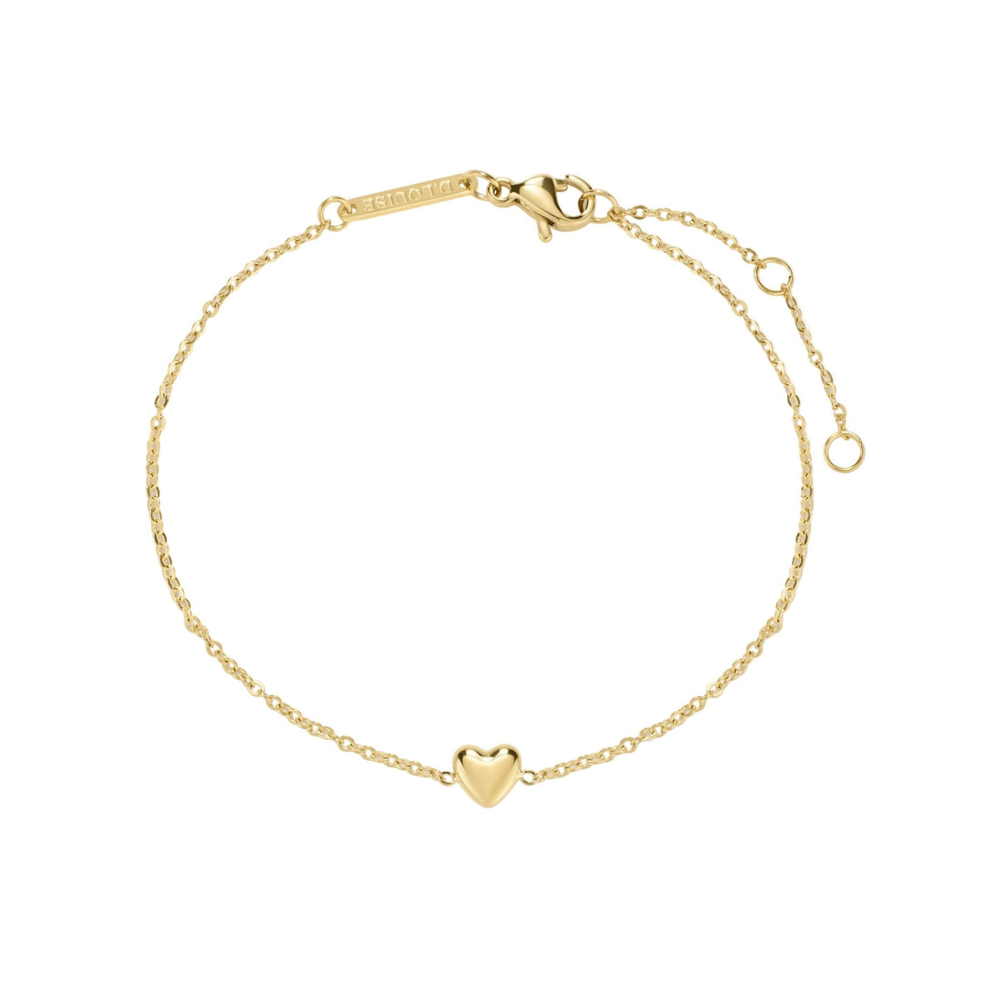 D.Louise Gold Mini Heart Bracelet - MococoD.LouiseSKB-585061094521968Bracelets