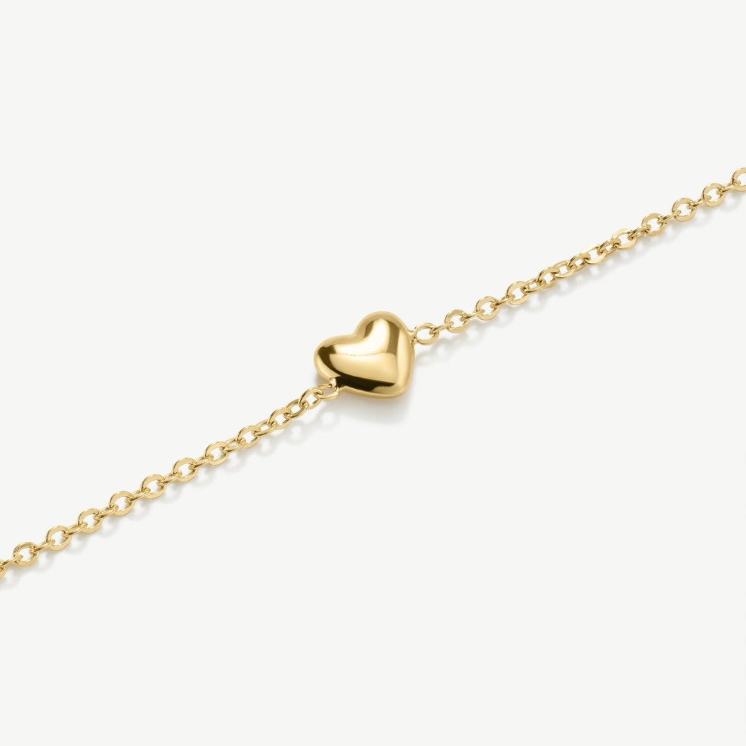 D.Louise Gold Mini Heart Bracelet - MococoD.LouiseSKB-585061094521968Bracelets