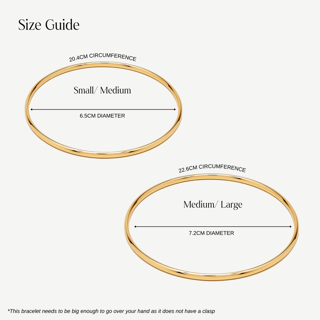 D.Louise Gold Minimalist Bangle - MococoD.LouiseSKB-09-02Bracelets