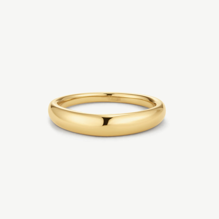 D.Louise Gold Minimalist Dome Ring - MococoD.LouiseYBR-005-0055061094520824Rings