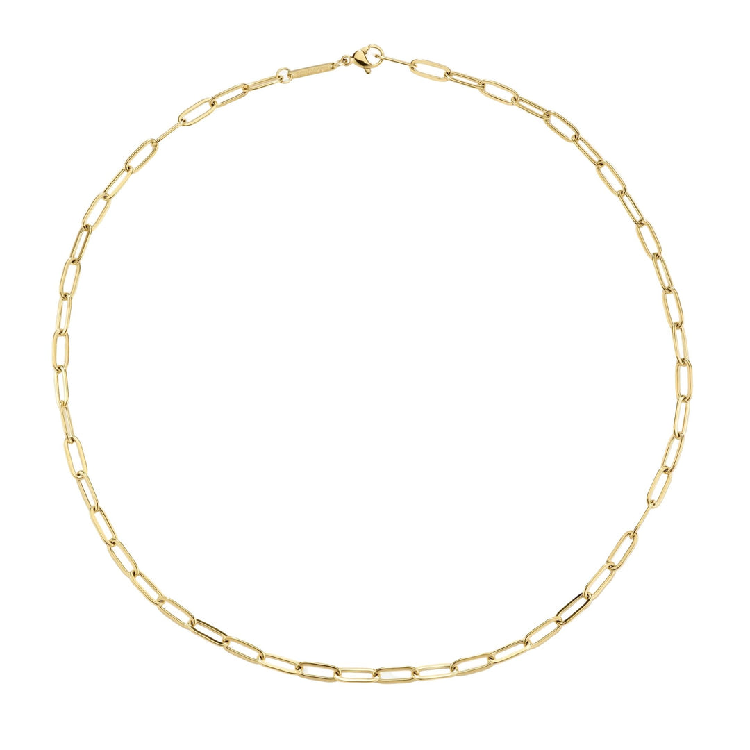 D.Louise Gold Modern Paperclip Chain Necklace - MococoD.LouiseGN-010Necklaces