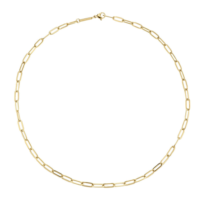 D.Louise Gold Modern Paperclip Chain Necklace - MococoD.LouiseGN-010Necklaces