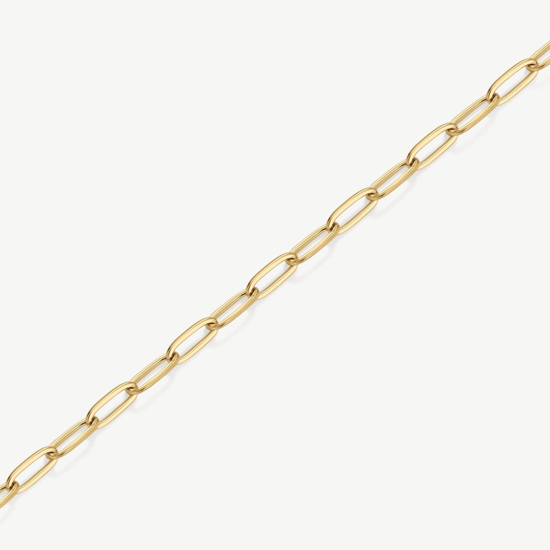 D.Louise Gold Paperclip Adjustable Bracelet - MococoD.LouiseGB-0095060915000262Bracelets
