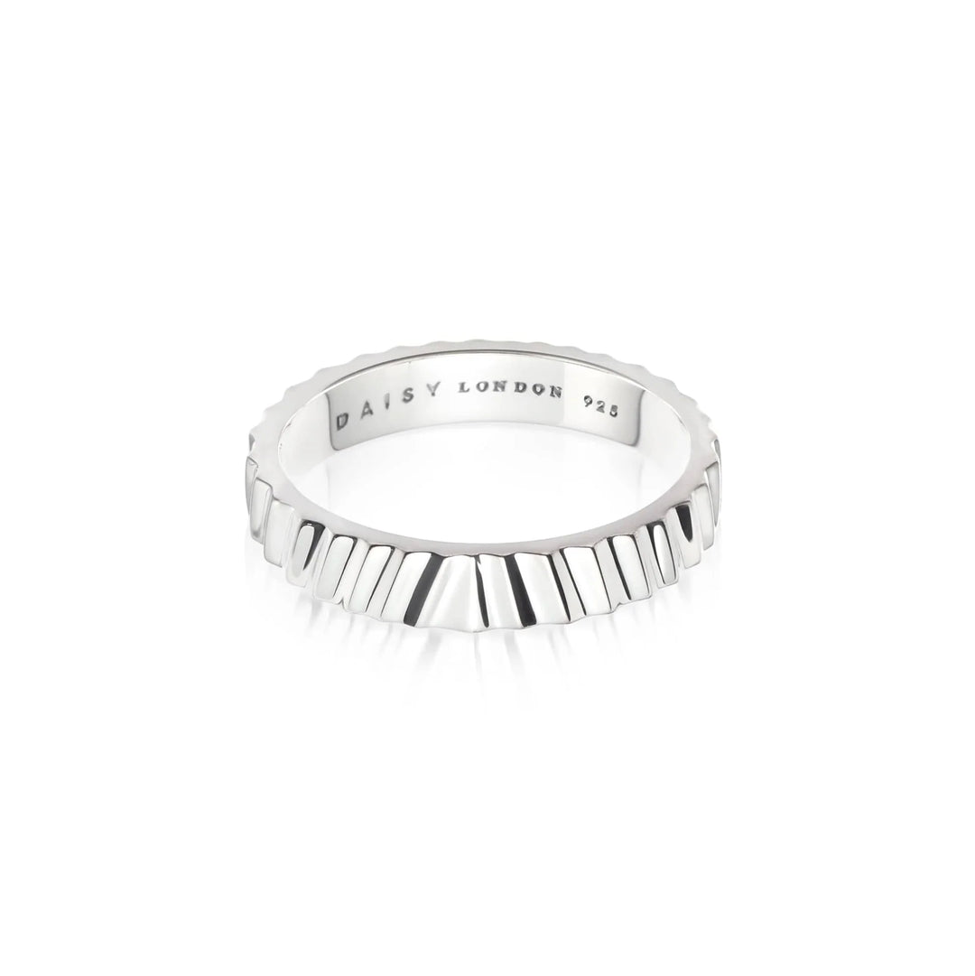 Daisy Estée Lalonde Sunburst Chunky Stacking Ring