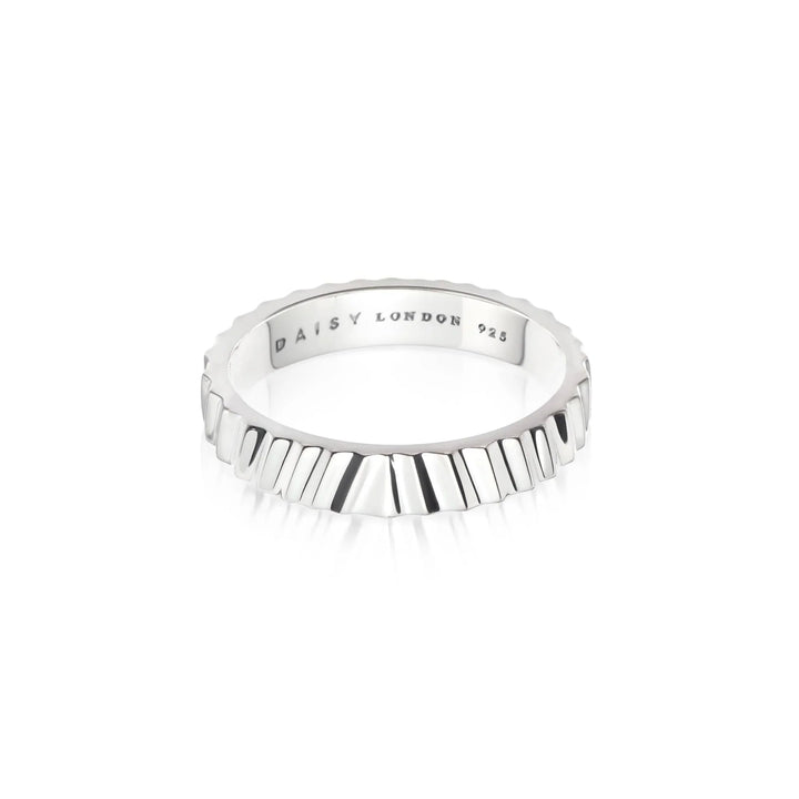 Daisy Estée Lalonde Sunburst Chunky Stacking Ring