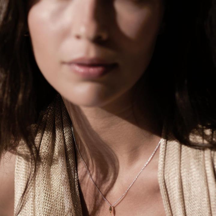 Kit Heath Glint Golden Two-Tone Mini Necklace 45.7 cm