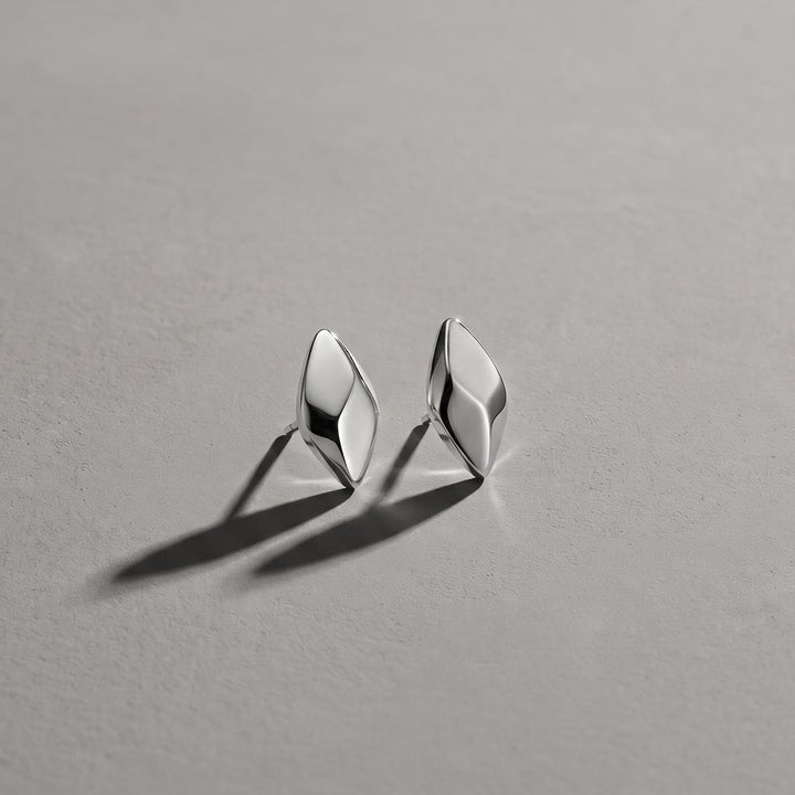 Kit Heath Glint Mini Stud Earrings Sterling Silver