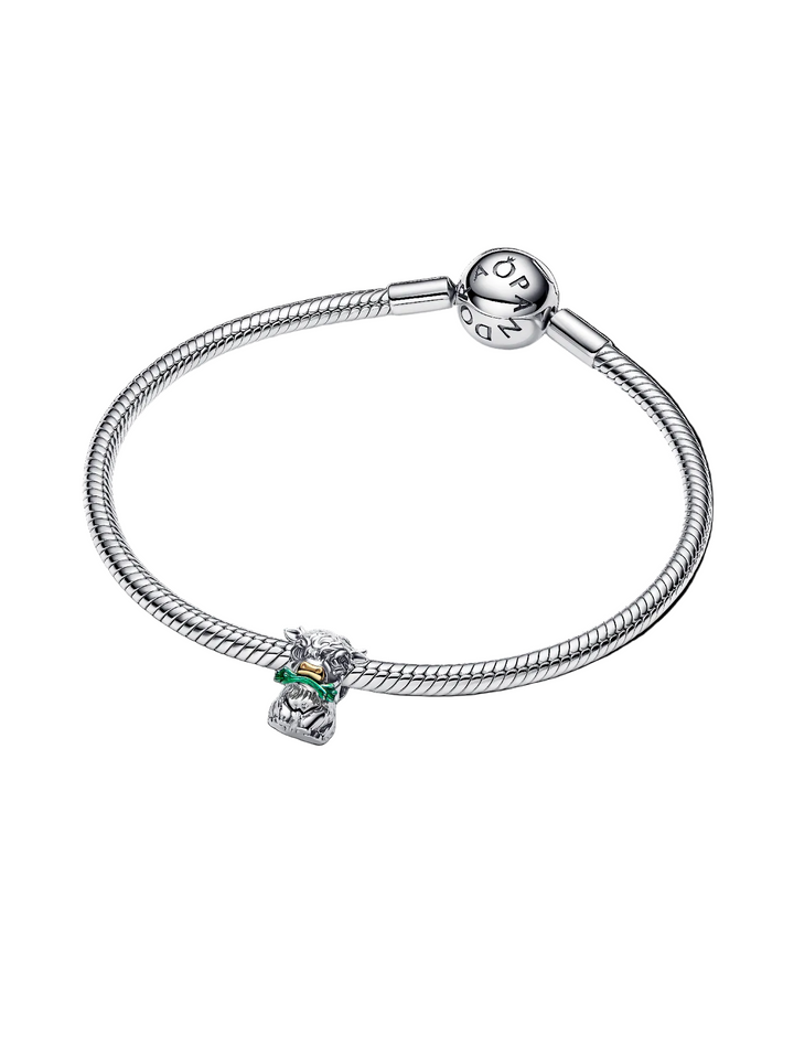 Pandora Highland Cow Charm Sterling Silver 14k Gold-Plated