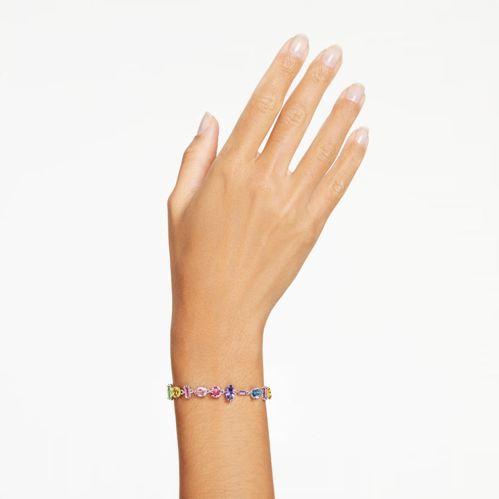 Swarovski Multicoloured Gema Mixed Cuts Bracelet