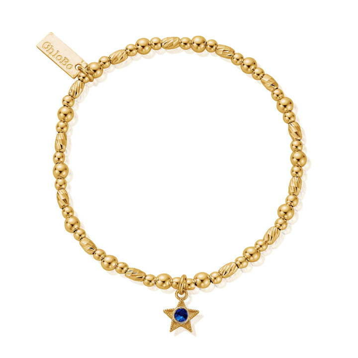 Chlobo 18CT Gold Plated Birthstone Bracelet image 11