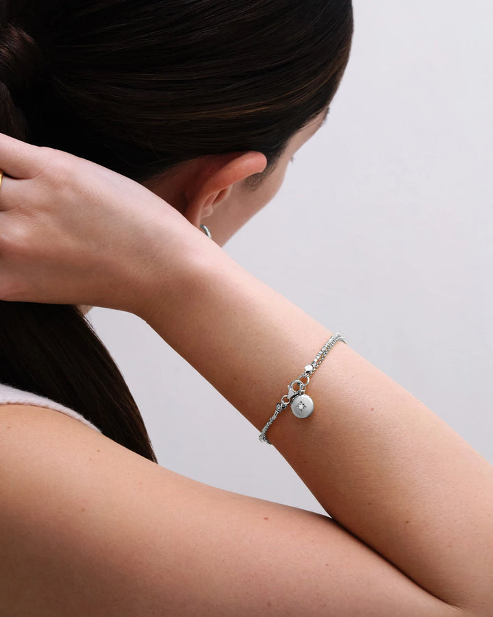 Astley Clarke Star-Set Locket Bracelet