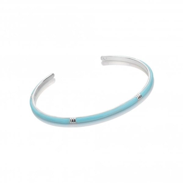 Hot Diamonds Enamel Plated Silver X TG Enamel Bangle Bracelet - MococoHot DiamondsBracelets