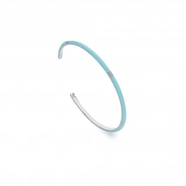 Hot Diamonds Enamel Plated Silver X TG Enamel Bangle Bracelet - MococoHot DiamondsDC1955055069055381Bracelets