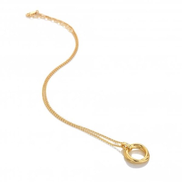 Hot Diamonds Gold Aura Pendant - MococoHot DiamondsDP10225055069055688Necklaces
