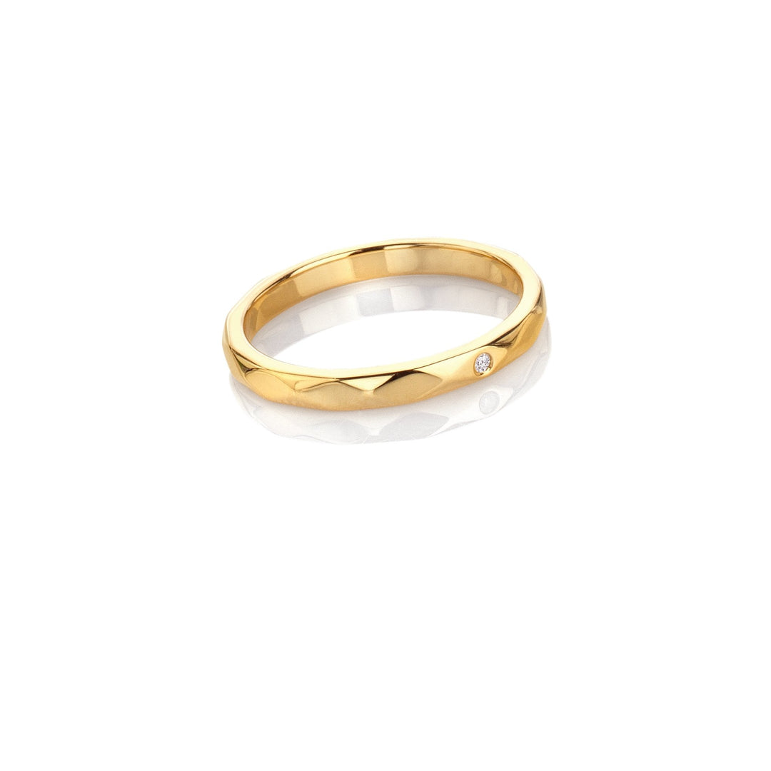 Hot Diamonds Gold Harlequin Ring - MococoHot DiamondsDR322/SRings