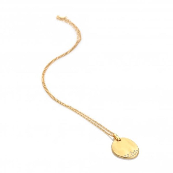 Hot Diamonds Gold Illuminate Pendant - Large - MococoHot DiamondsDP10215055069055633Necklaces