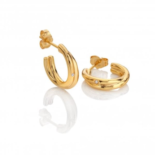 Hot Diamonds Gold Jac Jossa Aura Earrings - MococoHot DiamondsDE8115055069055695Earrings
