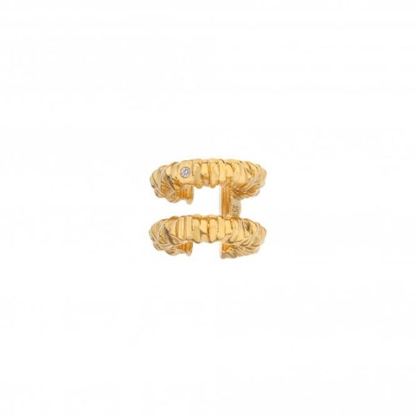 Hot Diamonds Gold Jac Jossa Believe Double Ear Cuff - MococoHot DiamondsDE6695055069045580Earrings