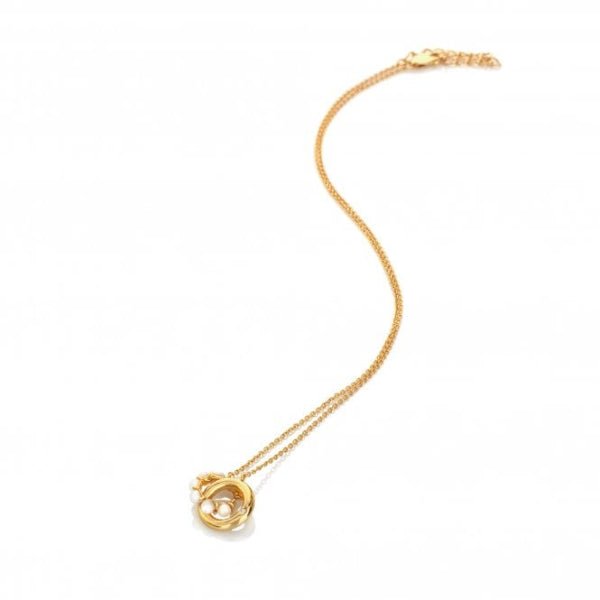 Hot Diamonds Gold Jac Jossa Calm Mother of Pearl Necklace - MococoHot DiamondsDN1665055069049755Necklaces