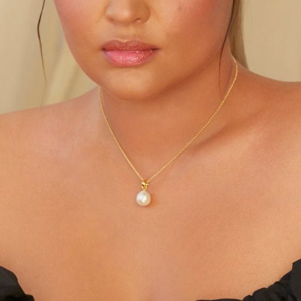 Hot Diamonds Gold Jac Jossa Calm Pearl Pendant - MococoHot DiamondsDP8975055069049120Necklaces