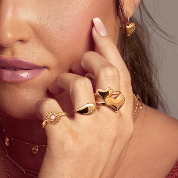 Hot Diamonds Gold Jac Jossa Desire Ring - YGP - MococoHot DiamondsDR276/L5055069053011Rings