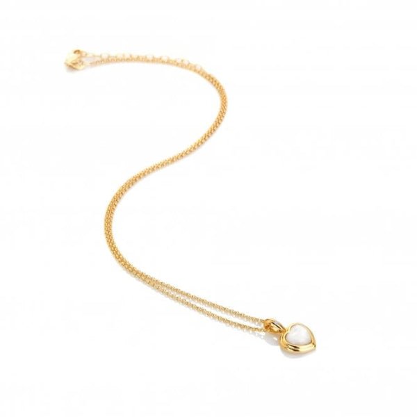 Hot Diamonds Gold Jac Jossa Heart Pendant - MOP - MococoHot DiamondsDP10005055069054155Necklaces