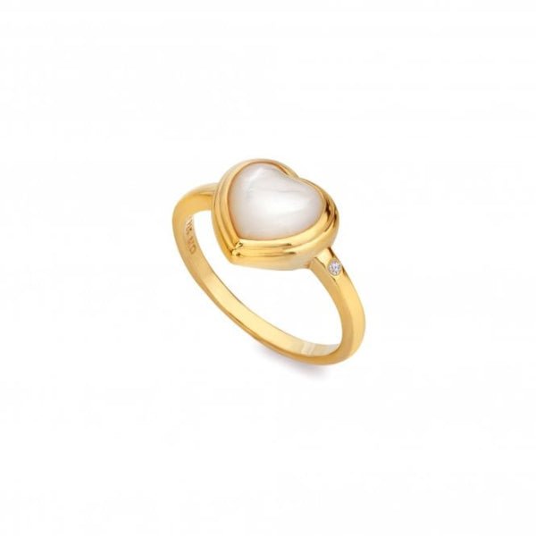 Hot Diamonds Gold Jac Jossa Heart Ring - MococoHot DiamondsDR284/L5055069054193Rings