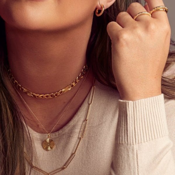 Hot Diamonds Gold Jac Jossa Hope Octagon Pendant - MococoHot DiamondsDP8465055069045887Necklaces