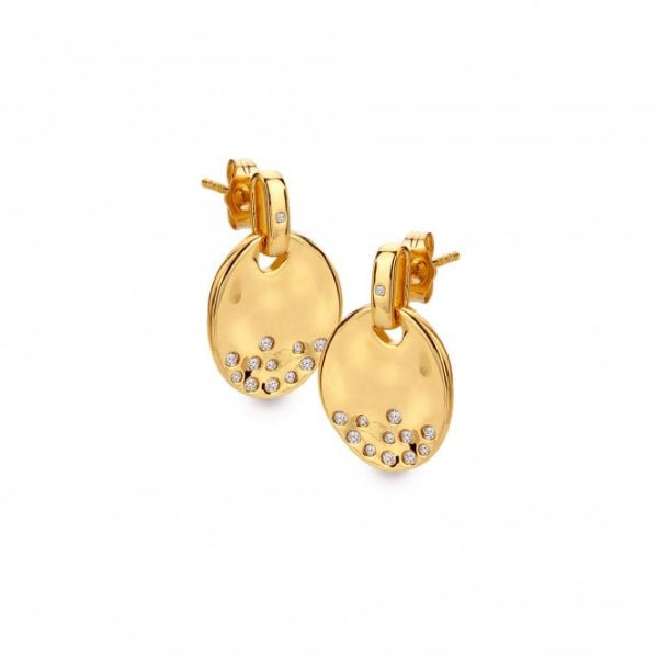 Hot Diamonds Gold Jac Jossa Illuminate Drop Earrings - MococoHot DiamondsDE8105055069055671Earrings