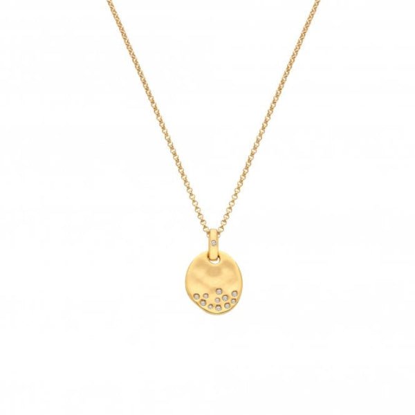 Hot Diamonds Gold Jac Jossa Illuminate Pendant - MococoHot DiamondsDP10205055069055626Necklaces