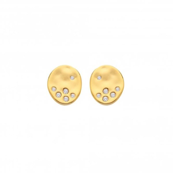 Hot Diamonds Gold Jac Jossa Illuminate Stud Earrings - MococoHot DiamondsDE8095055069055664Earrings