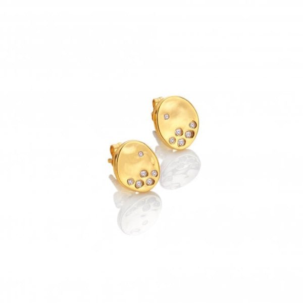 Hot Diamonds Gold Jac Jossa Illuminate Stud Earrings - MococoHot DiamondsDE8095055069055664Earrings