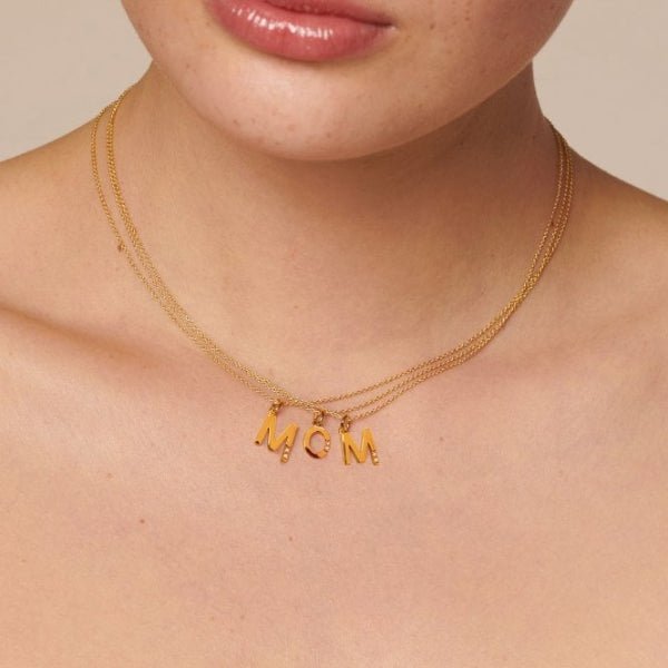Hot Diamonds Gold Jac Jossa Letter M Pendant - MococoHot DiamondsDP9515055069052601Necklaces